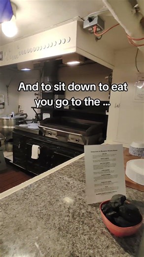 The galley & mess at the Jeremiah O'Brien - #history #ww2 #libertyship #navy #sanfrancisco
