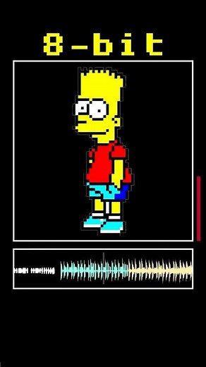 Night Mail (You vs Homer) 4 vs 8 vs 16 vs 64-bit #simpsons #roblox #remix #pixelart