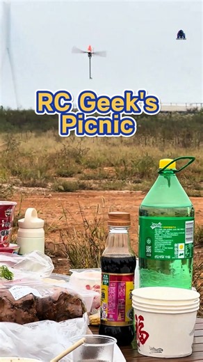 Do you like this rc geek's picnic? #rchobby #rcgeeks #rcmodel #funnyvideo #picnic #camping