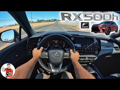 The 2023 Lexus RX 500h F Sport is a Zen, Efficient Take on Performance (POV First Drive)