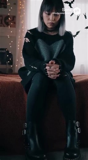 #bodyswap #mtf #genderbender #perspective #goth