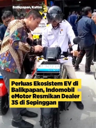 Indomobil eMotor Buka Dealer Baru di Balikpapan, Harga Mulai Rp16,95 Juta