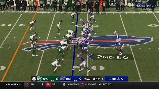 Jordan Whitehead's hit-stick tackle ends Josh Allen's run shy of first-down marker