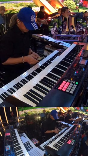 Indra Permana on Instagram: "Keyboard Cam Opening Mega Konser Drama Musikal. #ip22keyboardcam"