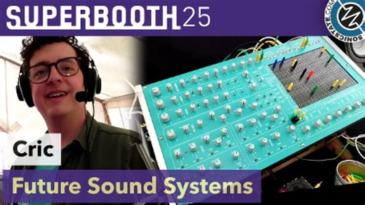 Superbooth 2025: Future Sound Systems - Cric Desktop Synth