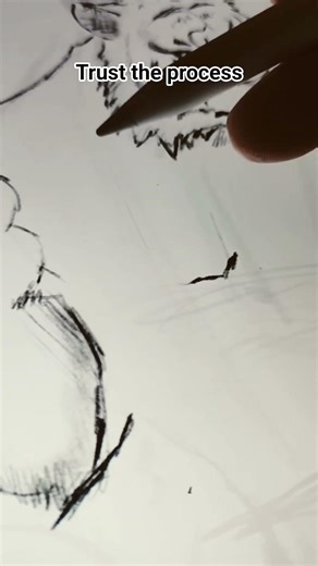 today it's the turn for the first part of the idle pose for JIAN.#jian #procreate #conceptart