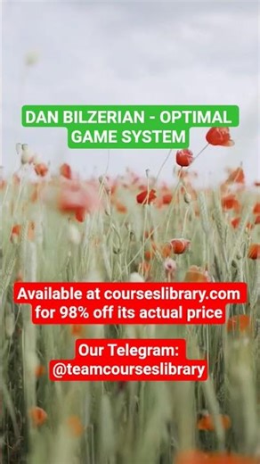 (Have) DAN BILZERIAN - OPTIMAL GAME SYSTEM