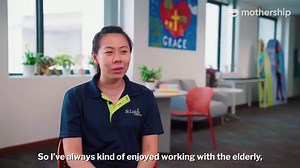 Ever wondered what it's like to work in elderly care? Here's a little sneak peek. Brought to you by Healthcare Scholarships and St Luke's ElderCare. | Mothership