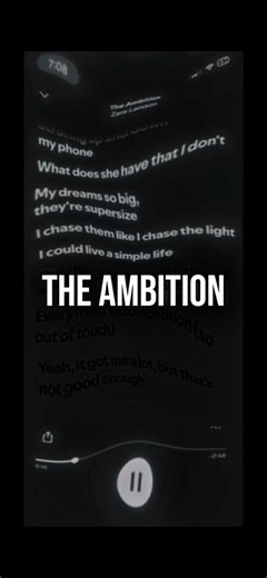 the ambition - zara larsson | #lyrics #spotify