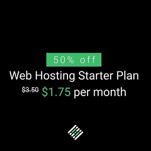 Get 50% off our starter and pro web hosting plans today! The discount is available for your first billing period. Just use the following code at the checkout: 50OFFYEAR1 | Stable Host