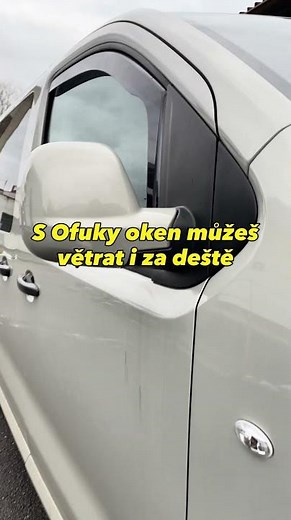 Ofuky oken – praktický doplněk pro vaše auto!