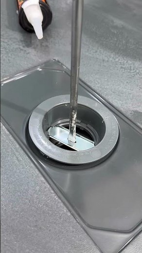 Shower drain installation #diy #tools #construction