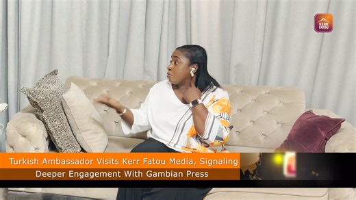 Turkish Ambassador Visits Kerr Fatou Media, Signaling Deeper Engagement With Gambian Press | KERR FATOU
