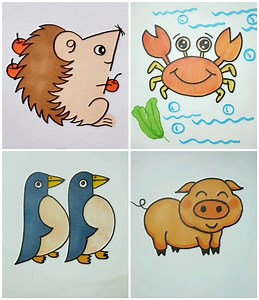 Learn to Draw Cute Animals | Kids Planet