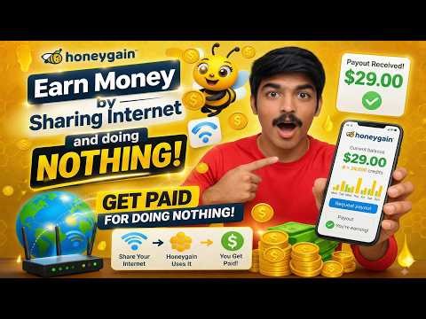 I Got Paid for Sharing Internet through Honeygain 😱 | Payment Proof + Full Review 🔥