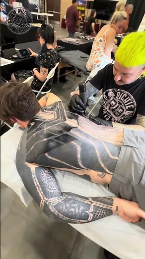 The most AGGRESSIVE tattoos I've ever seen...