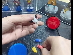 Amazon.com: 60mm Arcade Buttons, Big Round Plane Game Console Button with LED Lights, High Sensitivity LED Push Button for Arcade Machine Video Games Console(Red) : Industrial & Scientific