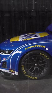👀 The No. 9 Chevy for Chase Elliott rolling in with a fresh look for 2024—a blue beauty 👏 | The NAPA Network