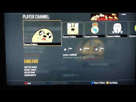 How to copy custom emblems in Call of Duty Black Ops 2