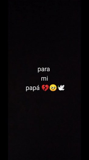 para mi papá que se fue al cielo el día más triste 😭 que me tocó vivir 😓 duele mucho su partida no importa cuántos años pasen el dolor está ahí 💔 🕊️🕊️ un beso hasta el cielo #papa #consejos #triste #papaenelcielo💔💔💔😭 #papateamomucho😭❤️🕊️ #papáteextraño #cancionparapapá❤❤ #Papá #tristepartida😭😭😭💔 | Monchis Mofi