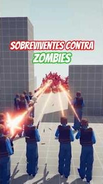 ZOMBIES contra SOLDADOS no TABS