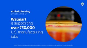 5.4K views · 122 reactions | Walmart's $350 billion investment in products made, grown or assembled in America is supporting over 750,000 U.S. jobs. | Walmart | Facebook