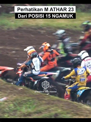m.athar 23 dari posisi 15 mampu melewati lawan-lawannya sangat bocah ajaib #gastrackindonesia #adventure #jawabaratpunya #rbtindonesia #bebek130tu