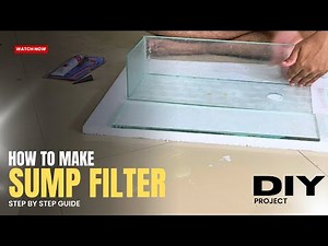 How to Make a DIY Sump Filter at Home | Step by Step Guide - Imran's World