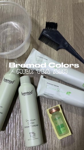 Achieving a Gorgeous Milk Tea Ash Hair Color with Bremod | DIY Hair Color