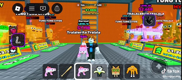 Hari Ke 1 Belajar Script Di Game [ Swing Obby For Brainrots ] #roblox #robloxfyp #swingobbyforbrainrots #lunixscript #fyp