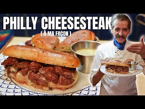 LE PHILLY CHEESESTEAK À MA FAÇON | Une recette de sandwich facile et rapide qui regorge de calories