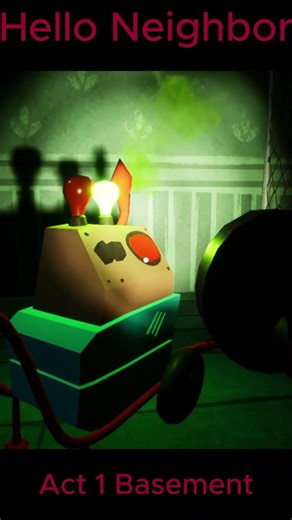 Hello Neighbir Act 1 basement