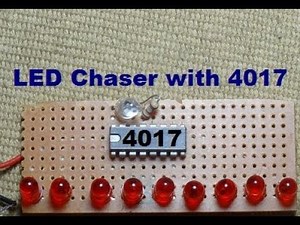 LED Chaser with only 4017