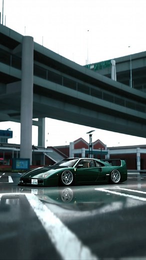 @frzeditz | Crazy Frog Phonk Edition again ! Bing Bing 🐸 Slammed Ferrari F40 LM x HRE 505 Wheels 🔥 #ferrari #f40 #ferrariclub #cartrend #carmeet... | Instagram