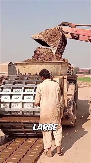 Build 80,000 Bricks Easily Every Day#bricksmakingmachine