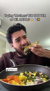 Replying to @Ishan(press for more) Let’s try mothers cooking with no oil and no butter. Does it actually taste good?! #healthyrecipe #cookwithme #EasyRecipe #viralfood #mother @RabeyaKhatun