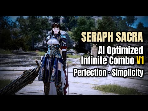 BDO Seraph Sacra AI Optimized Infinite Combo V1｜黑色沙漠 熾天使 聖約 AI 最佳化無限連招｜Beam Search