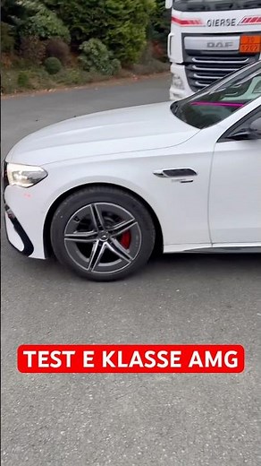 Test drive of the E-Class AMG hybrid! What do you think? #mercedesamg #automobile #autotest #watc...