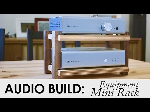 Schiit Audio Mini Rack From Scraps | Audio Build
