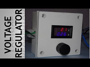 Adjustable Voltage Regulator Using Mosfet IRF 540