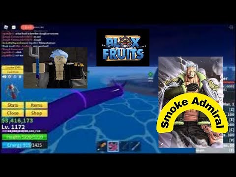 Smoke Admiral Location In Blox Fruits In Roblox