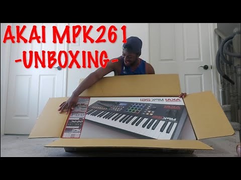 AKAI MPK 261 - UNBOXING