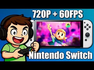 Enhance your gaming experience on Nintendo Switch. 720p + 60fps
