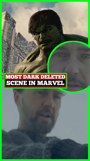 This deleted Hulk scene will shock you 😱 Hulk stopped his own death 😳 Dark Marvel secret #marvel