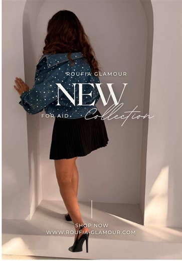 ✨ La jupe qui fait toute la différence ✨ Cette jupe courte plissée en matière effet daim est juste incroyable portée 😍 Ultra classe, élégante et tendance, elle sublime la silhouette et donne un look chic sans effort. 🛍 Disponible sur mon site : www.roufia-glamour.com Si vous n’arrivez pas à commander sur le site, contactez-moi directement sur WhatsApp : 📲 971 50 337 2428 🚚 Livraison partout dans le monde.