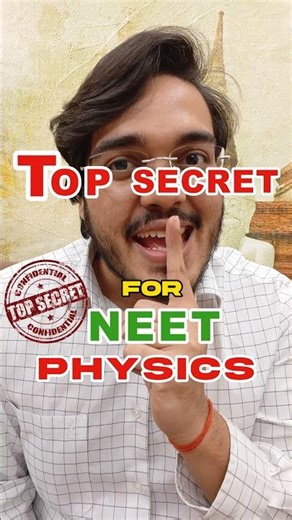 NEET Physics mein 180/180 ka Secret Revealed by AIIMS Topper 🤫 You Didn't Know this! #neet #neet2025