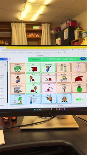 As a school based SLP, visuals are a LIFE SAVER! I use them all the time for all my students, especially with my AAC groups. So, naturally, I want easy to make and fun to l look at visuals. Luckily. Glint by @Ner Chat has just what I need. Whether your an SLP, SPED teacher, regular Ed teacher, this is an amazing tool. If you haven’t played around with this amazing tool yet, reach out to them for a demo. Have a great day everyone! 🙌🏻 #slpsoftiktok #teachersoftiktok #slp #speechtherapy #fyp