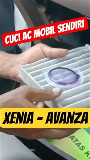 cara cuci AC mobil sendiri 💥avanza xenia @semuasolusi