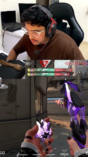 They Almost lost The Round🔥 #valorant