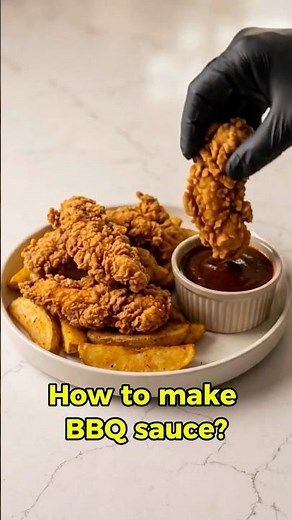 How to make BBQ sauce? #foodasmr #food #recipe #asmrcooking #cooking #bbq #sauce